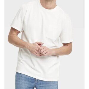 Men's Vintage Short Sleeve Pocket T-Shirt - Goodfellow & Co